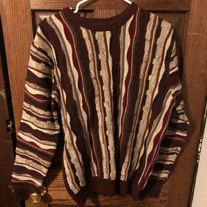 Coogi lookalike vintage sweater